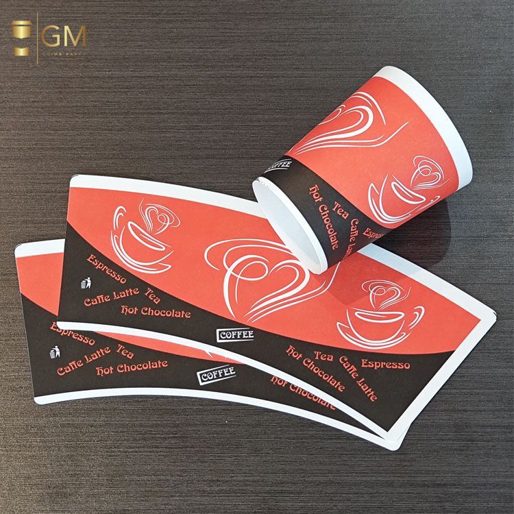 Coffee Cup Raw Material Paper Fan for coffee cup manufacturing