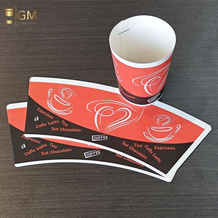 Coffee Cup Raw Material Paper Fan for paper cup production