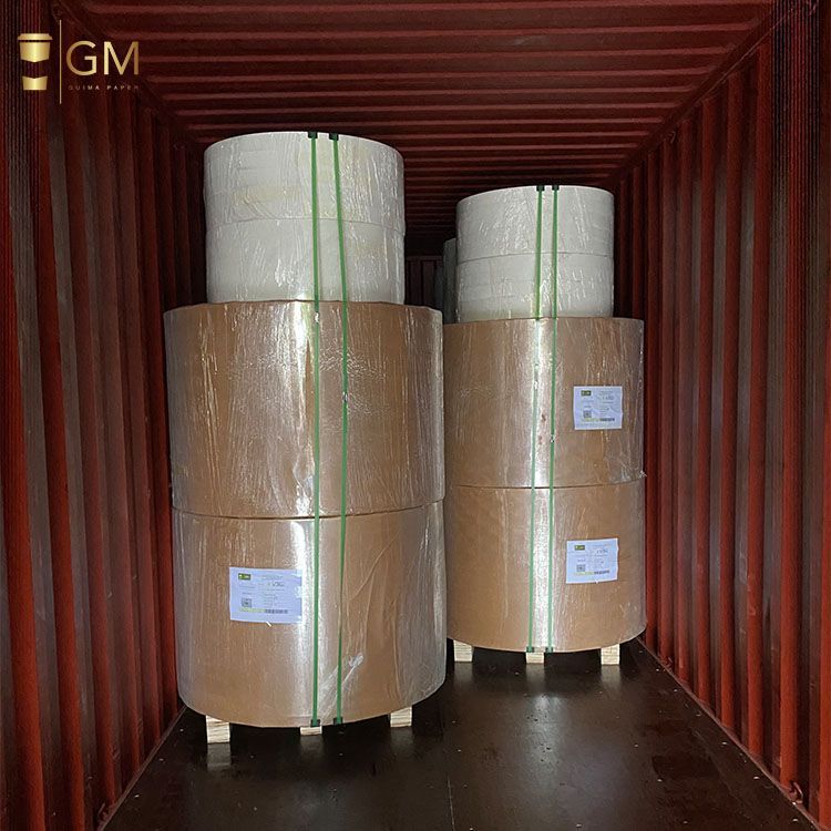 Food Grade PE Coated Paper Rolls Manufacturer in China