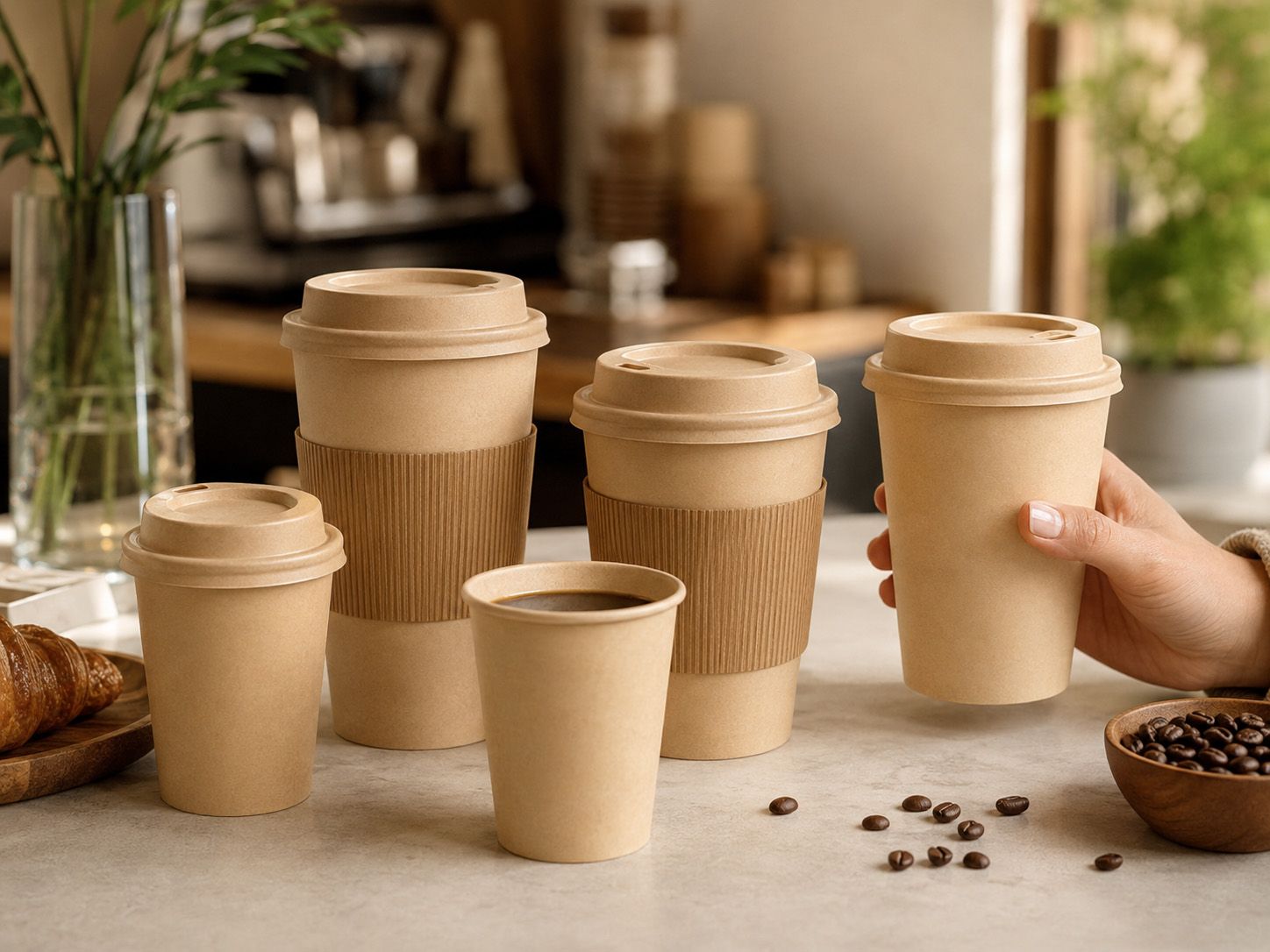 bamboo paper roll for paper bowls