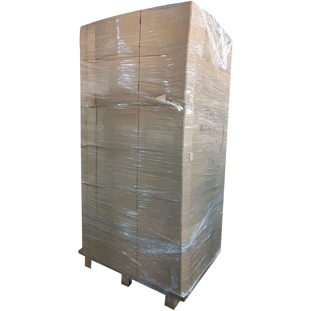pallet package for paper cup fan raw materials
