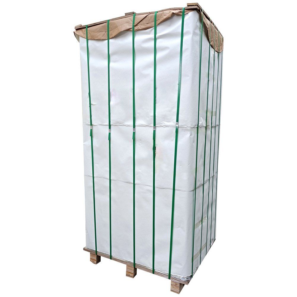 pallet package for paper cup fan raw materials