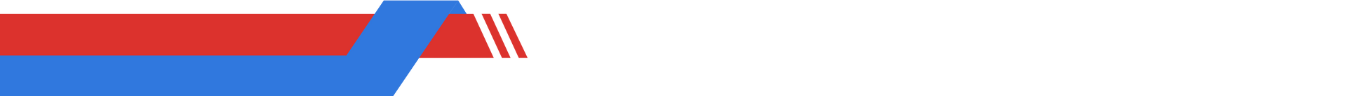 A red , white and blue striped background with a white border.