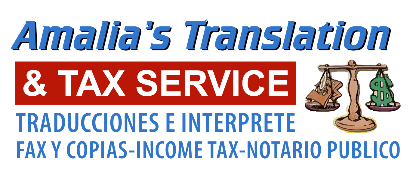 Amilia's Translation and Tax Services Logo