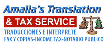 Amilia's Translation and Tax Services Logo