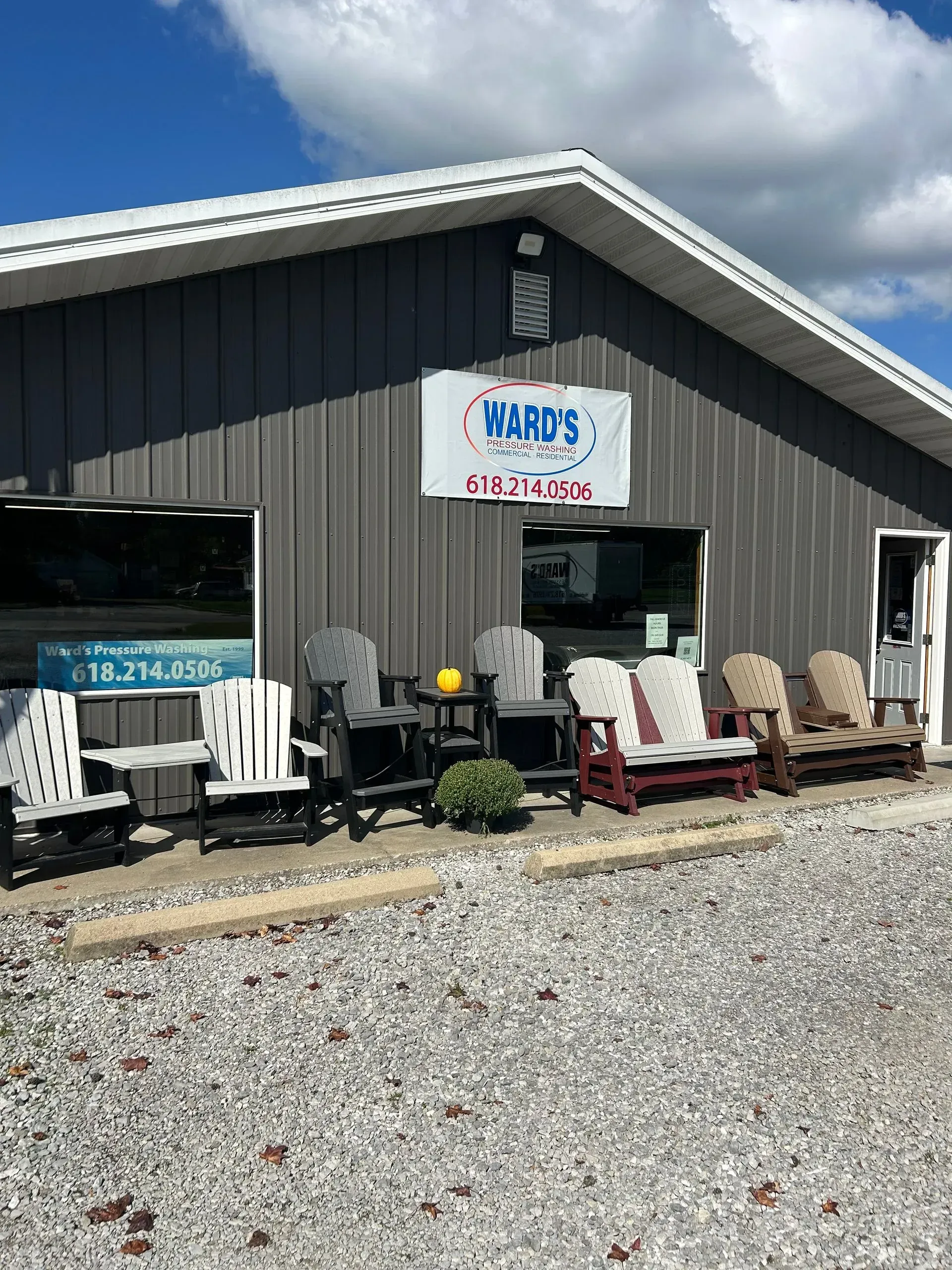 A building with a sign reading