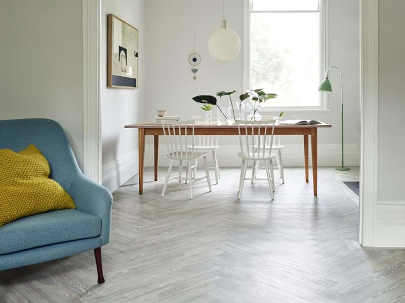 Amtico Flooring Bright wood slats