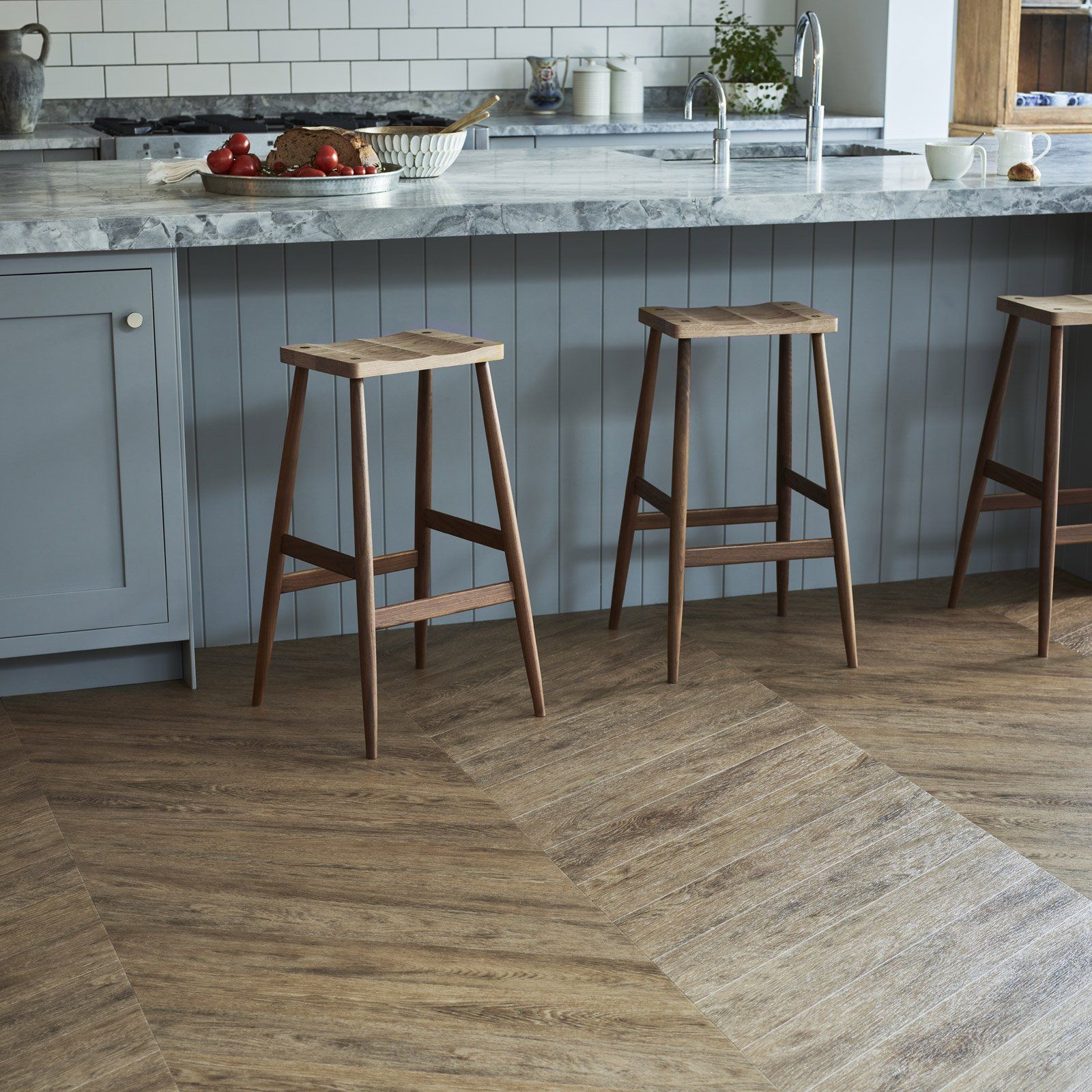 Amtico Flooring Kitchen Island