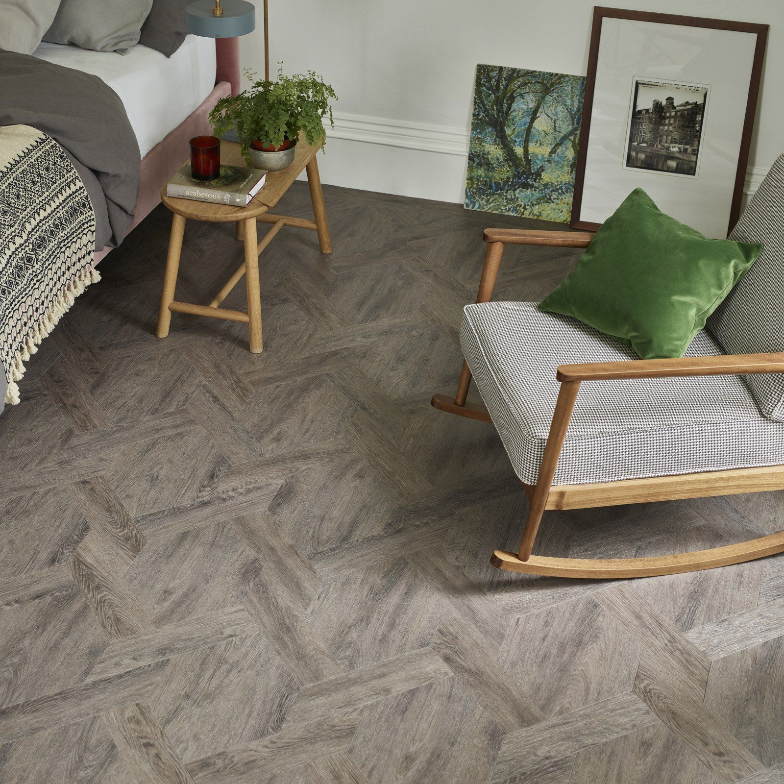 Amtico Flooring Dark wood