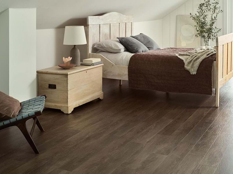 Amtico Flooring Dark wood slats