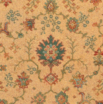 Gold Palmette Broadloom