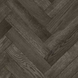 Charcoal Herringbone