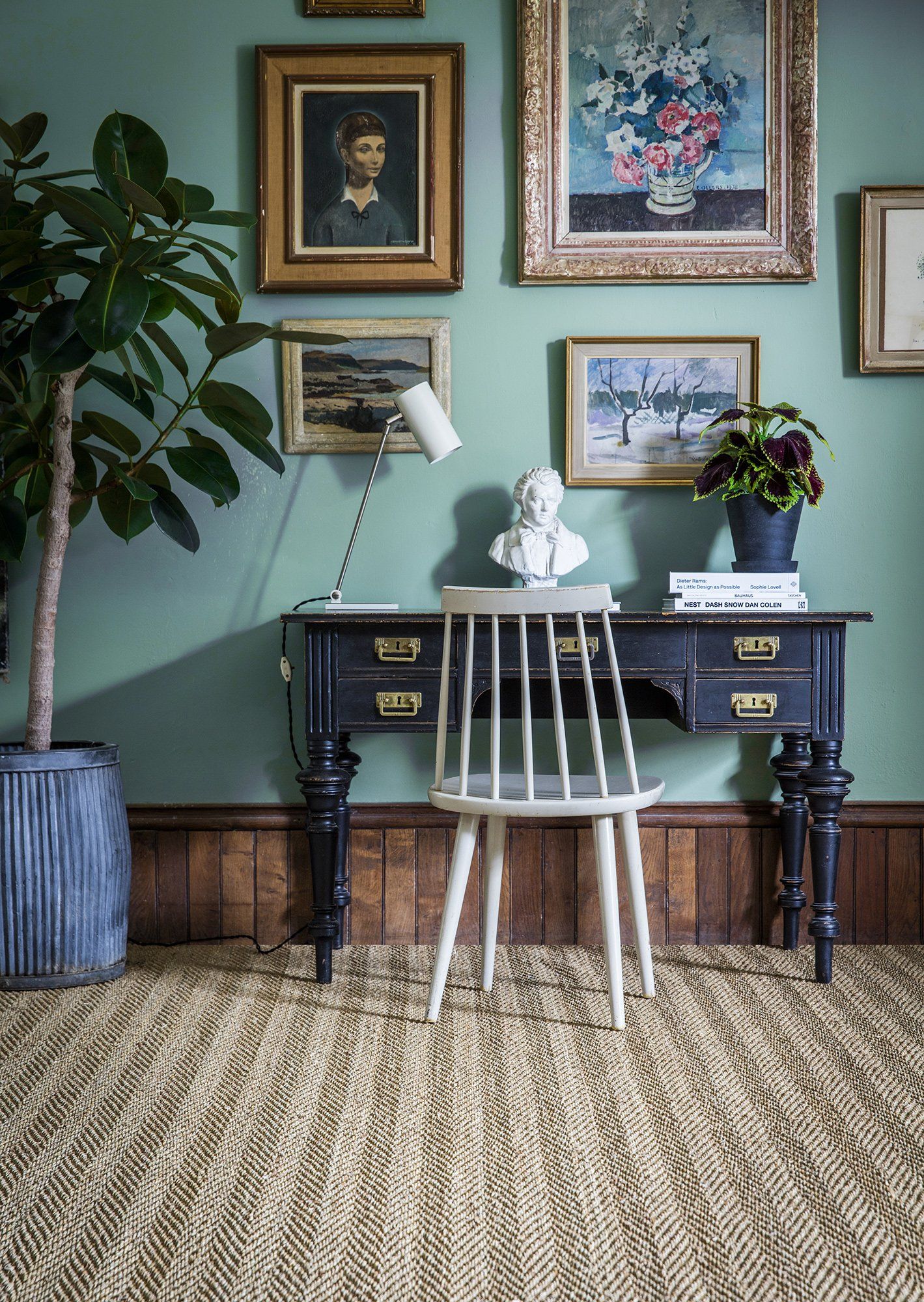 Seagrass Herringbone Natural