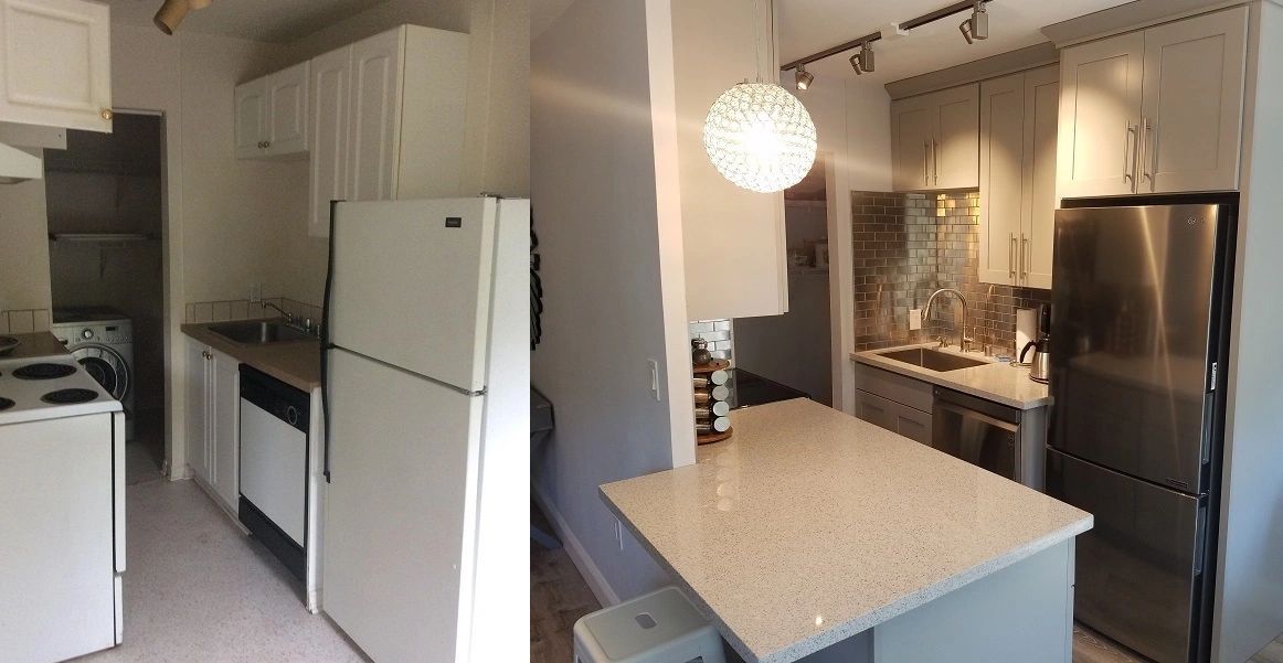 Kitchen Transformation — Seattle, WA — Blend Interior Design Studio