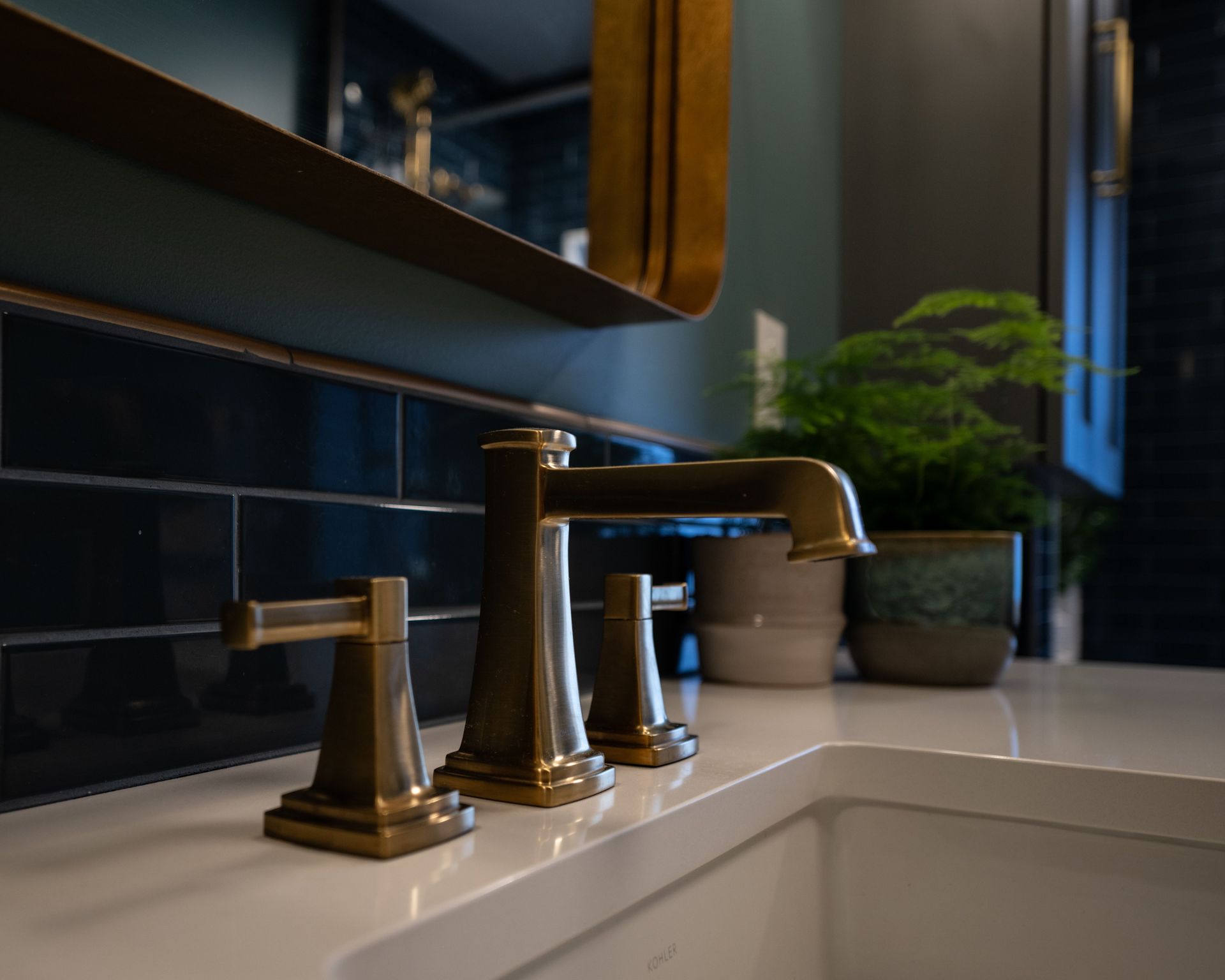 Guest Bathroom — Seattle, WA — Blend Interior Design Studio