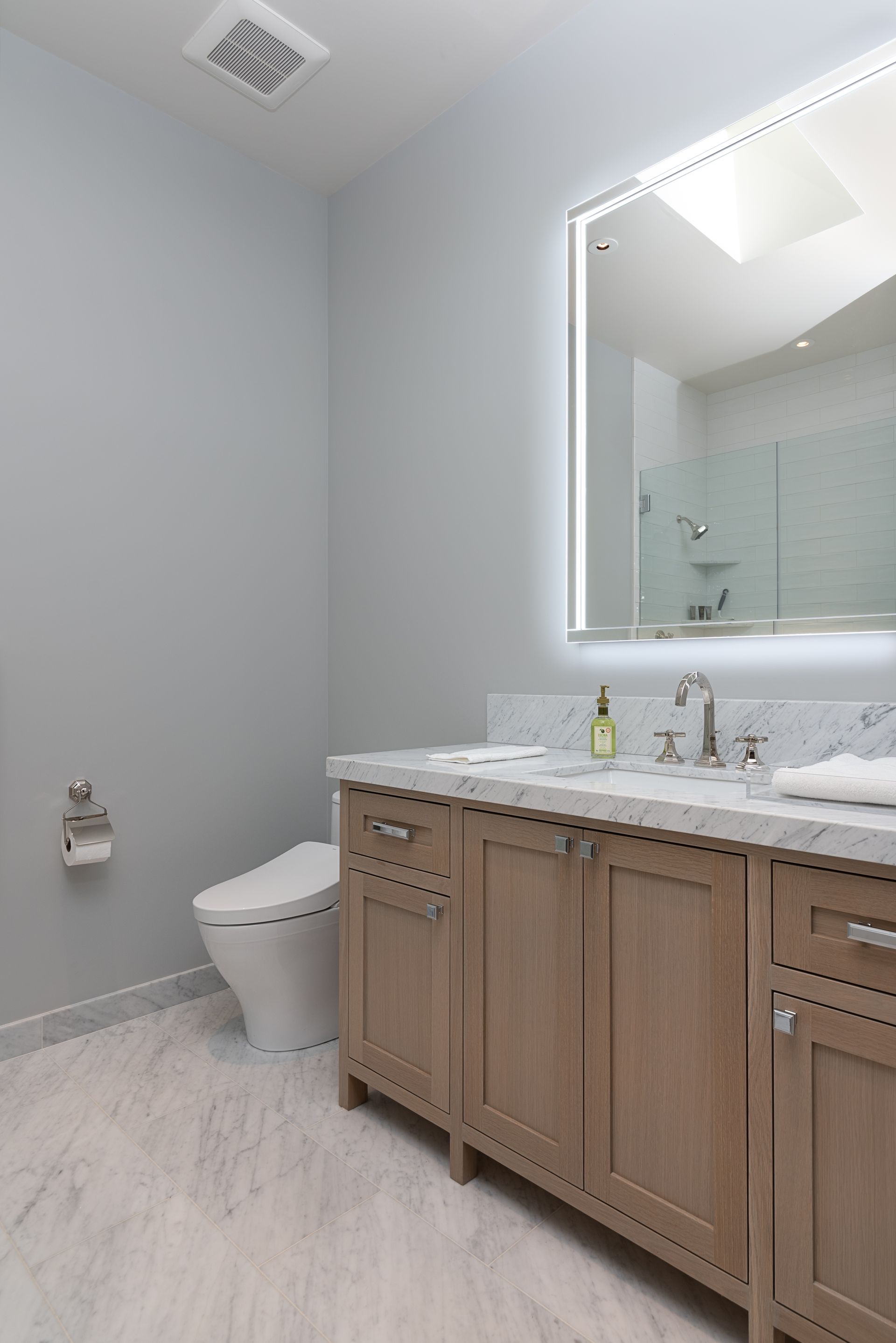 Bathroom With Toilet — Rohnert Park, CA — North Bay Monument