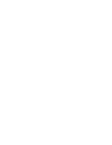 A gold logo for lux injections on a white background.