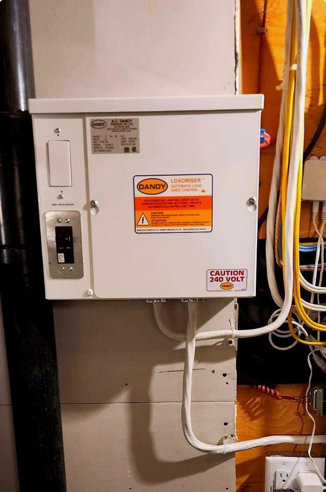 load miser, Edmonton Load Miser, Transfer switch