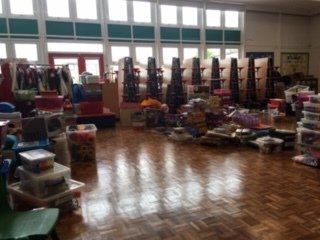 Photo of the After School Club before organising and declutter