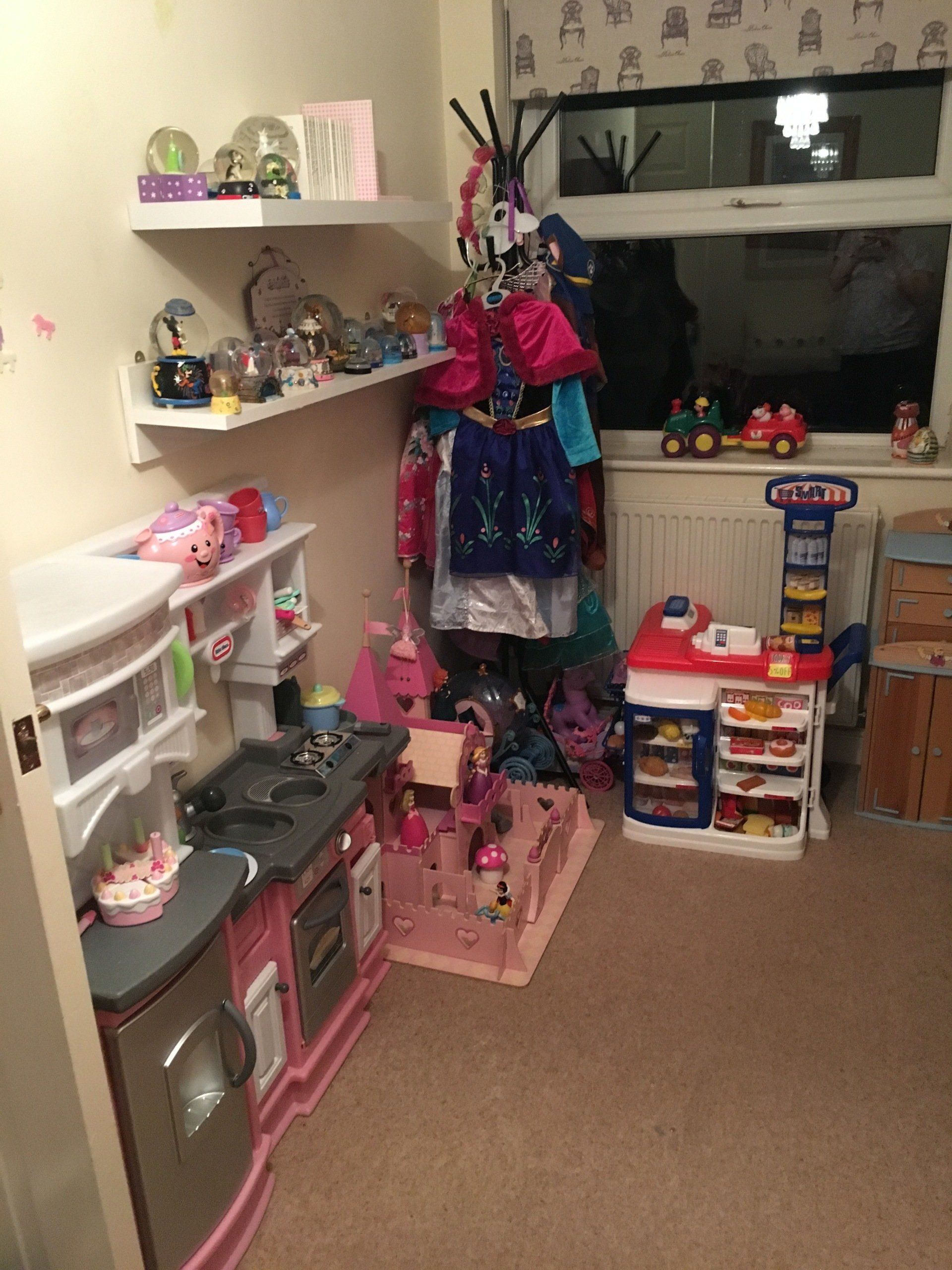 After the organising of the child's bedroom