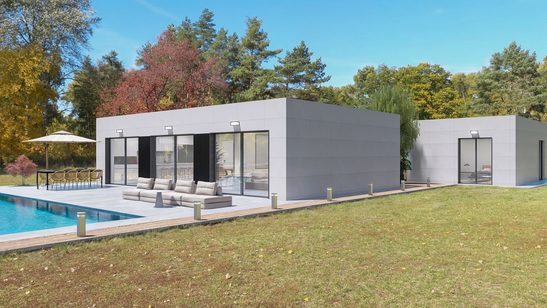 Hipoteca para casas prefabricadas modulares de fabricación industrial