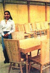 Cabalen president Maritel Nievera with architect Popi Laudico at Cabalen Robinson's Place.