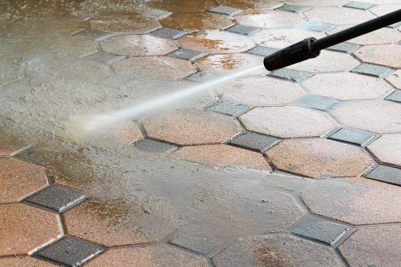 Jet Washer Concrete Cleaning in Rancho Cucamonga CA