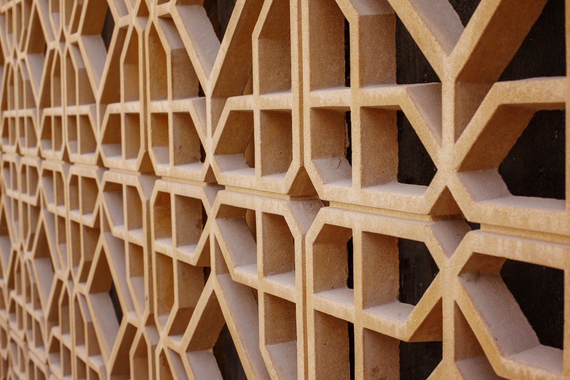 Decorative concrete wall in Rancho Cucamonga