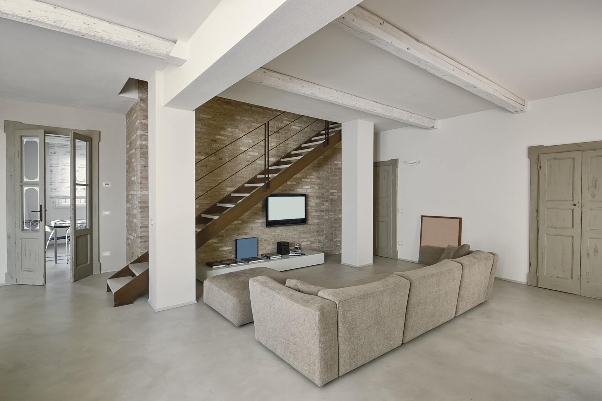 Sealed concrete floor in Rancho Cucamonga home