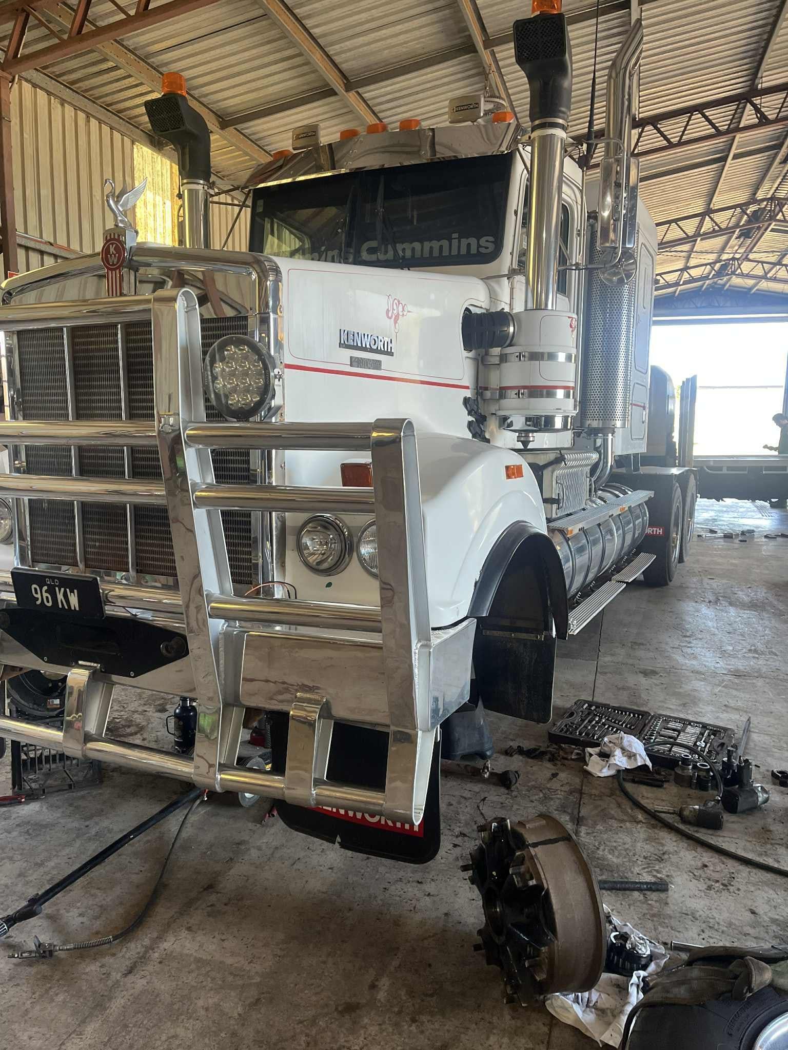 Truck wheel alignments