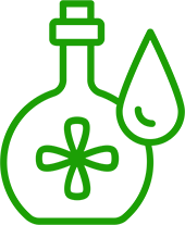 icona di siero cosmetico naturale