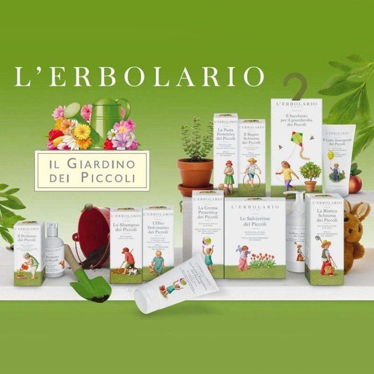 prodotti per bambini l'Erbolario