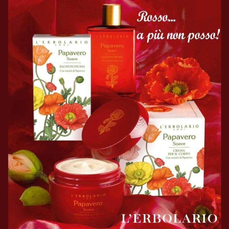 linea al papavero L'Erbolario