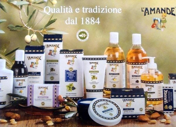 linea di cosmetici naturali L'Amande
