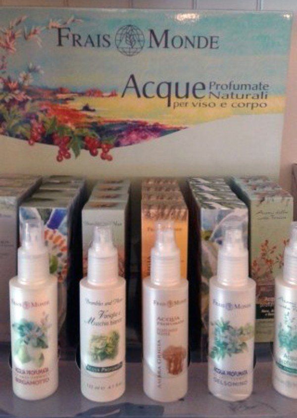 acque profumate per viso e corpo