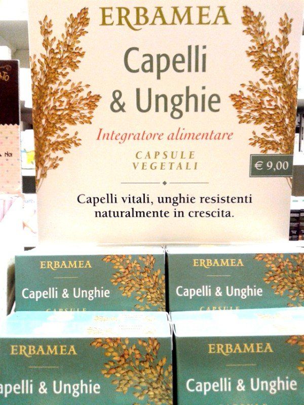 prodotti per capelli e unghie Erbamea