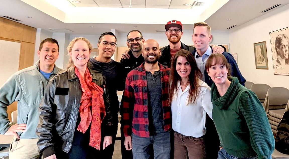 Dr. Frates is now teaching the Lifestyle Medicine Residency Curriculum to the Harvard Occupational and Environmental Medicine Residents. Here they are after a session on Physician wellbeing.