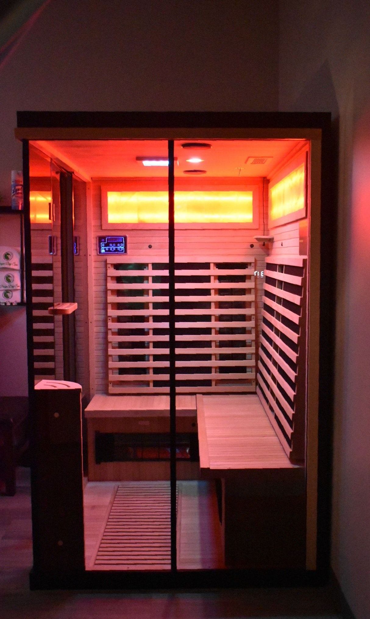 Pangea Day Spa's sauna.