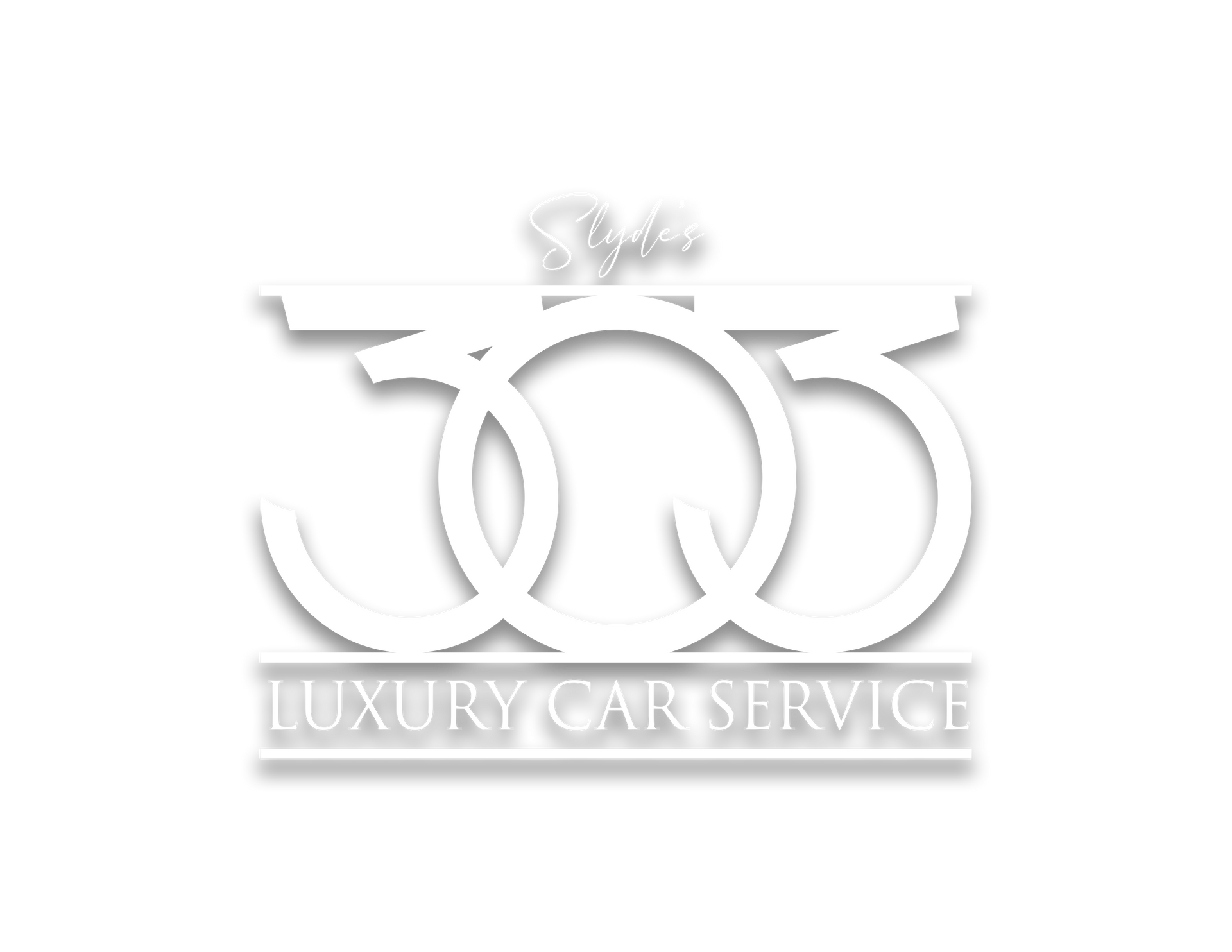 303 Luxury Car Service Logo