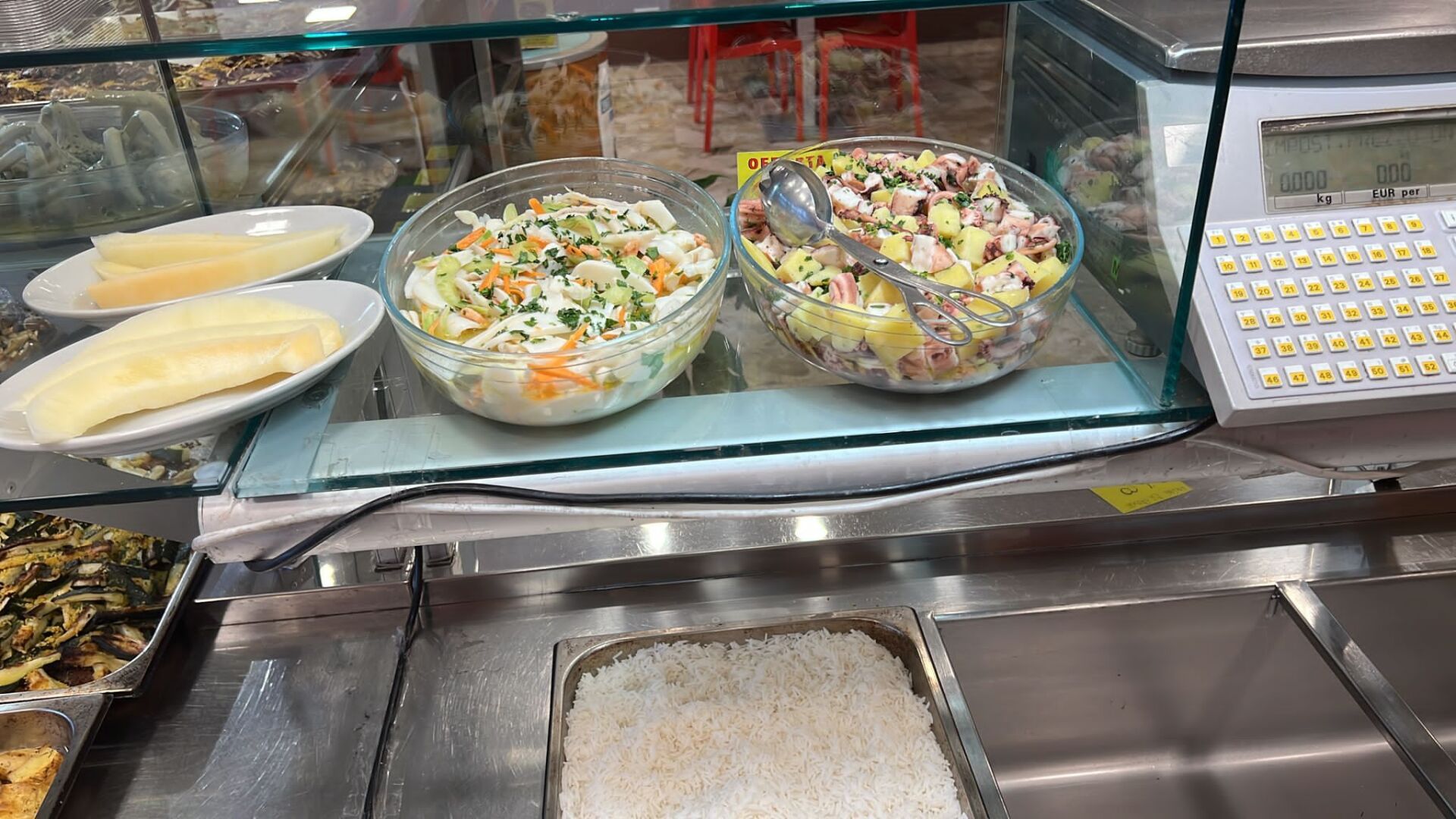 insalatone alla tavola calda a Roma Eur Il Tempio della Pizza