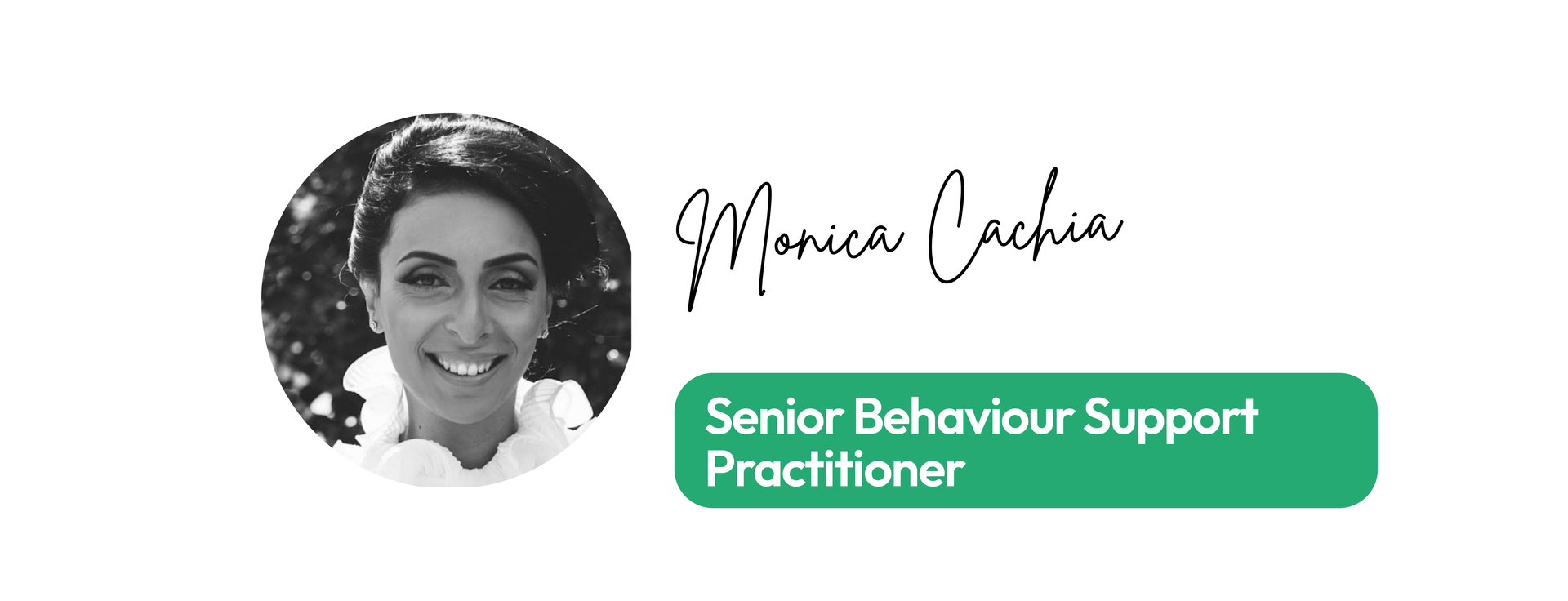 Monica Cachia Senior Behaviour Support Practitioner