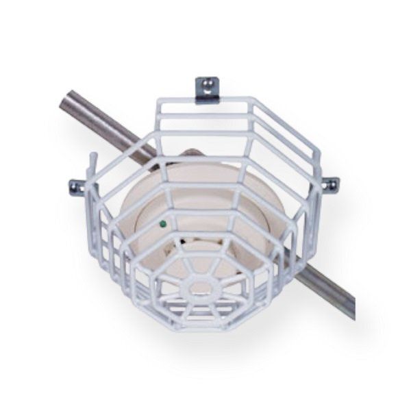 STI-9605 stalen webstopper, voor mini-rookmelders, opbouwmontage