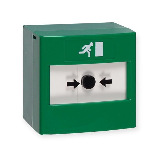 STI WRP2-G-11-CL handmelder voor buiten, groen