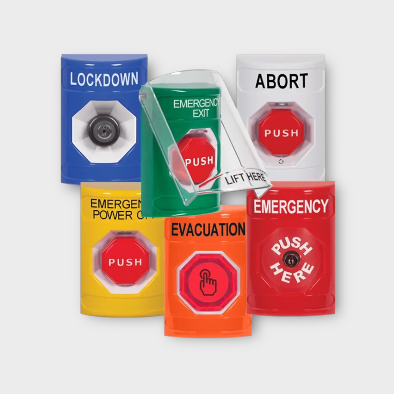 STI drukknop schakelaars categorie