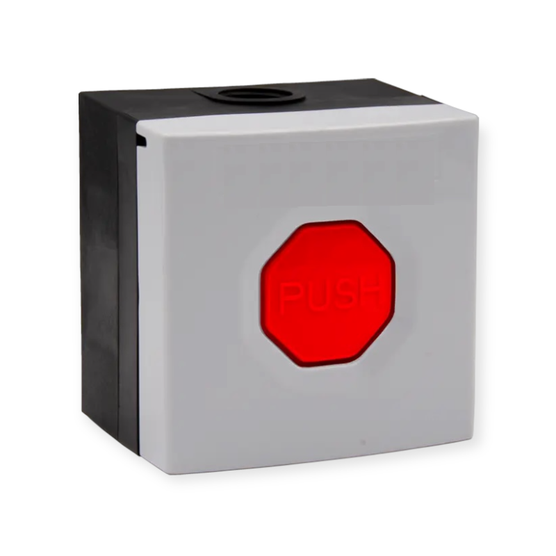 Latching waterdichte schakelaar, resetten middels sleutel WSS3-7R04