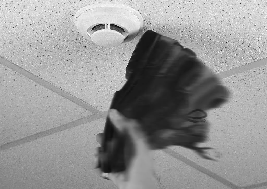 Rookmelder vandalisme kamer verhuur