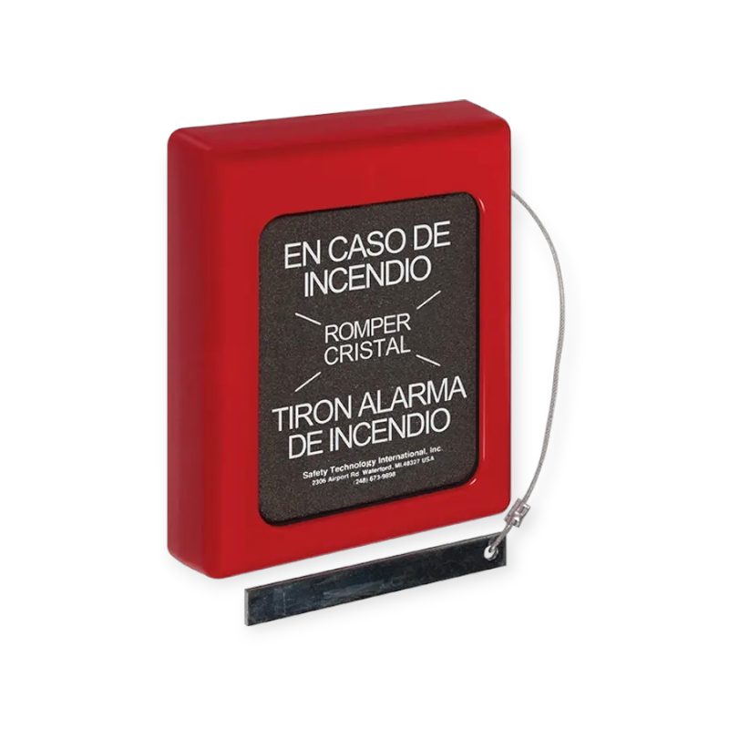 STI 4100-ES grote sleutelkast Stopper Spaanse teksten