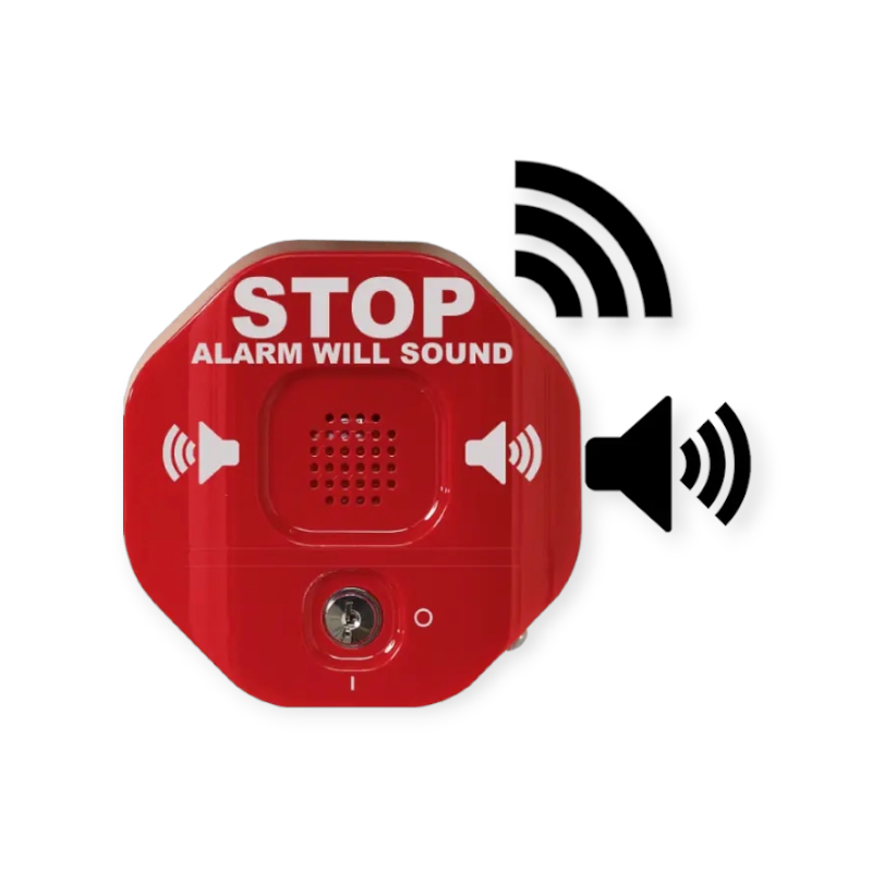 STI 6400WIR draadloos nooduitgang Stopper