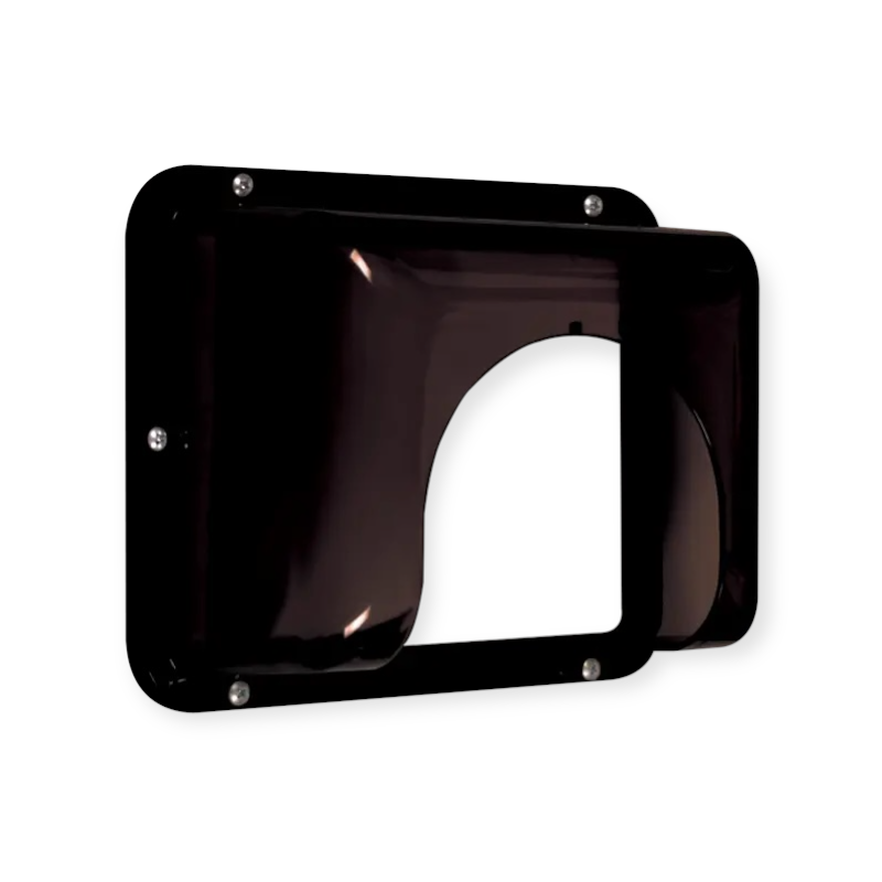 STI 7505 polycarbonaat cover met uitsparing