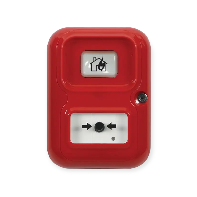 STI AP-3-RA stand-alone alarmsysteem handmelder met baken en licht